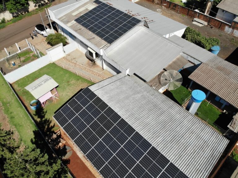 Energia solar empresarial em Cascavel — Mercado Boa Vista