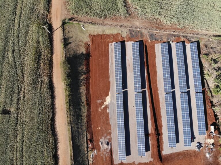 Energia solar industrial em Cascavel — Sementes Condor