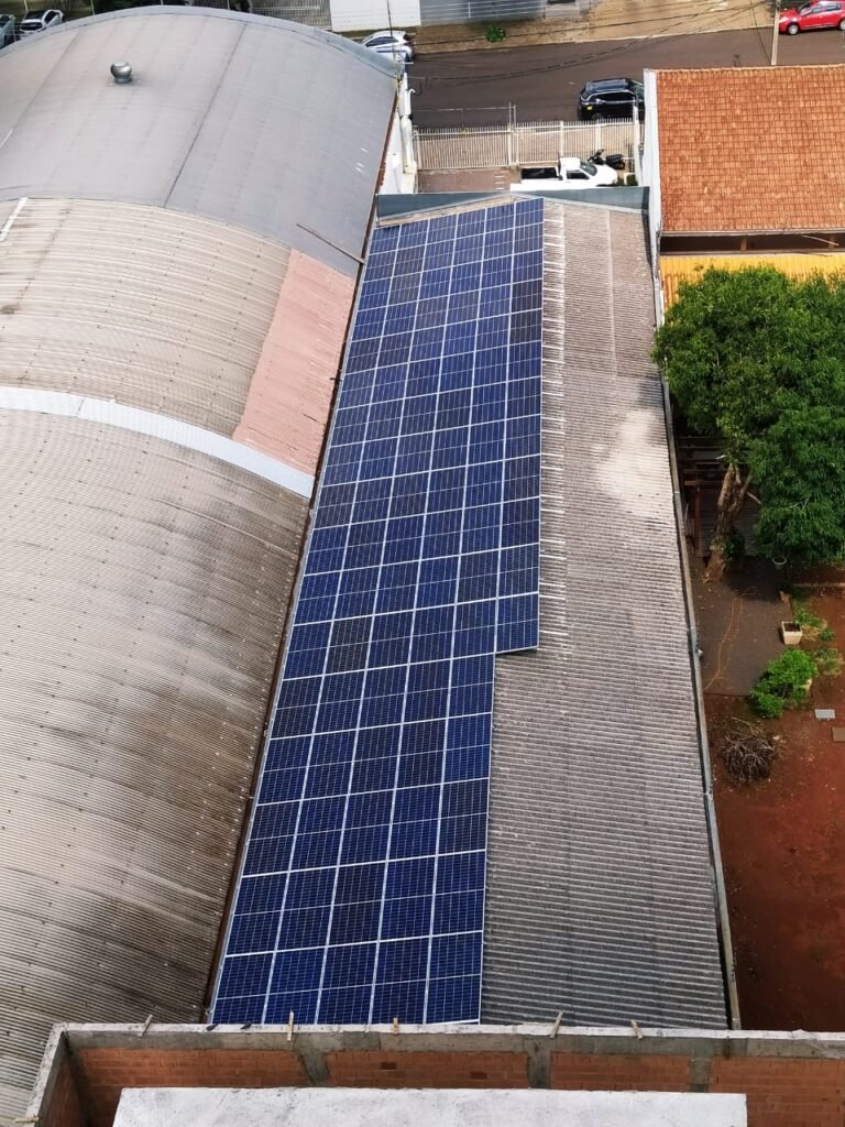 Energia solar industrial em Cascavel — Eletrosul