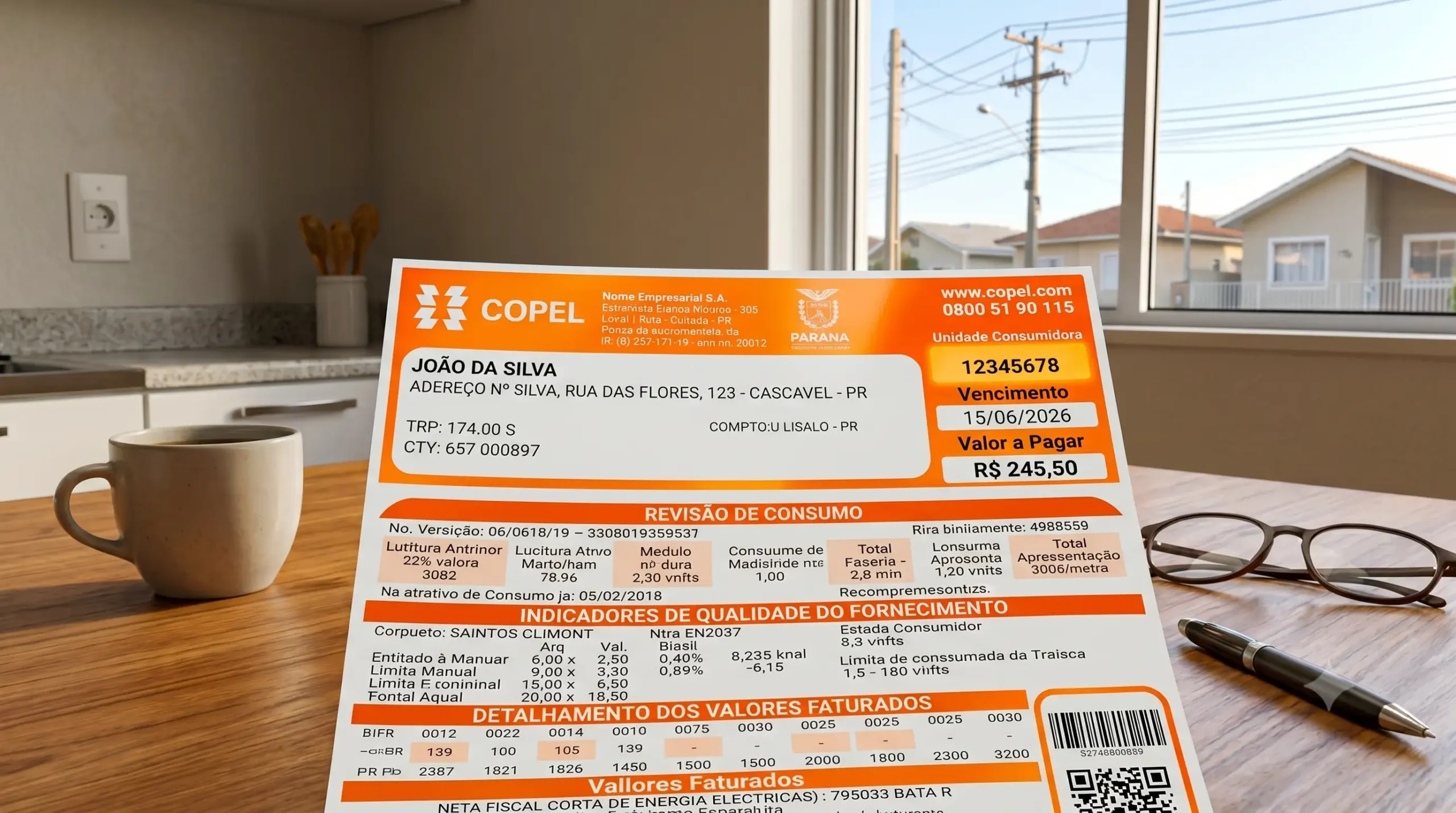 Revisão Tarifária 2026 da Copel