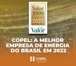 Copel eleita melhor empresa de energia do brasil em 2022