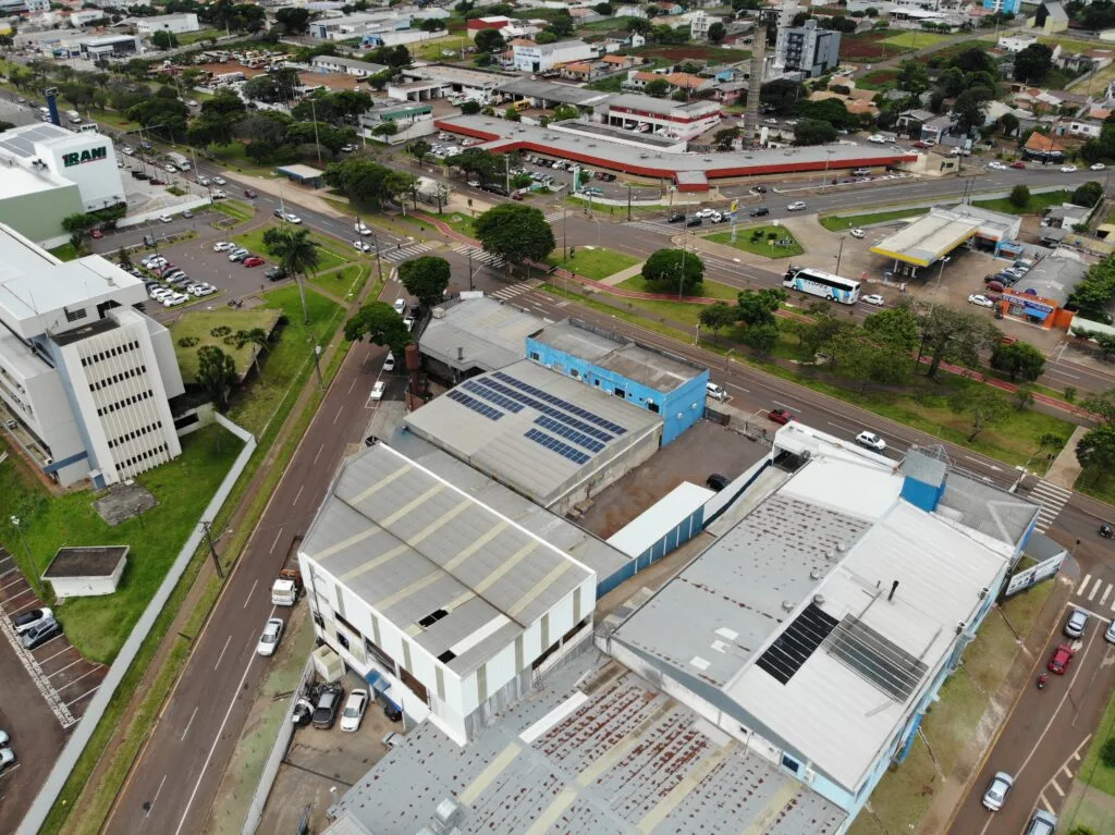 Energia solar empresarial em Cascavel — Estudio Fitness