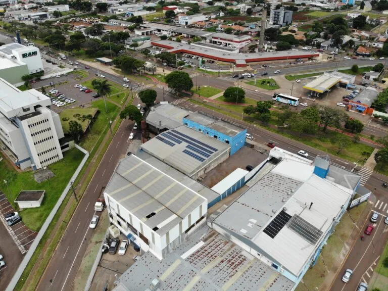 Energia solar empresarial em Cascavel — Estudio Fitness