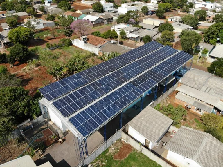 Energia solar empresarial em Cascavel — Sorveteria Kimania