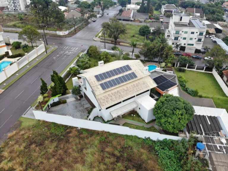 Energia solar residencial em Cascavel — Francisco Menin