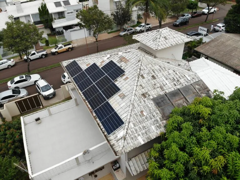 Energia solar residencial em Cascavel — Prof Olguin Toledo